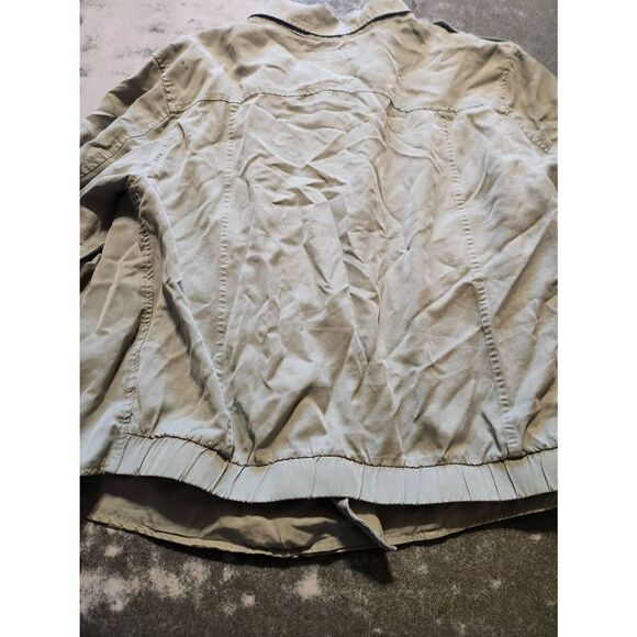 BLANKNYC / GOOD TIMES AHEAD Moto green JACKET Size 1x - Picture 6 of 6